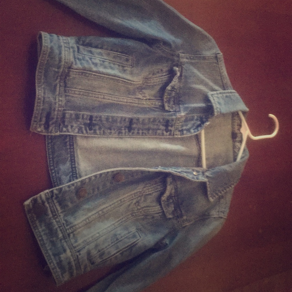 American Eagle blue jean jacket
